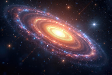 Spiral Galaxy Cosmic Wonders  Nebulae