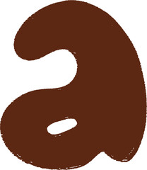 Hand-drawn lowercase letter 