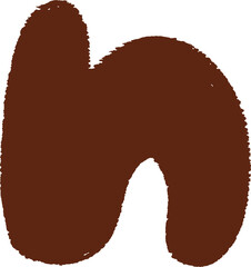 Hand-drawn lowercase letter 