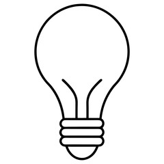 light bulb vector illustration
