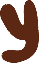 Hand-drawn lowercase letter 