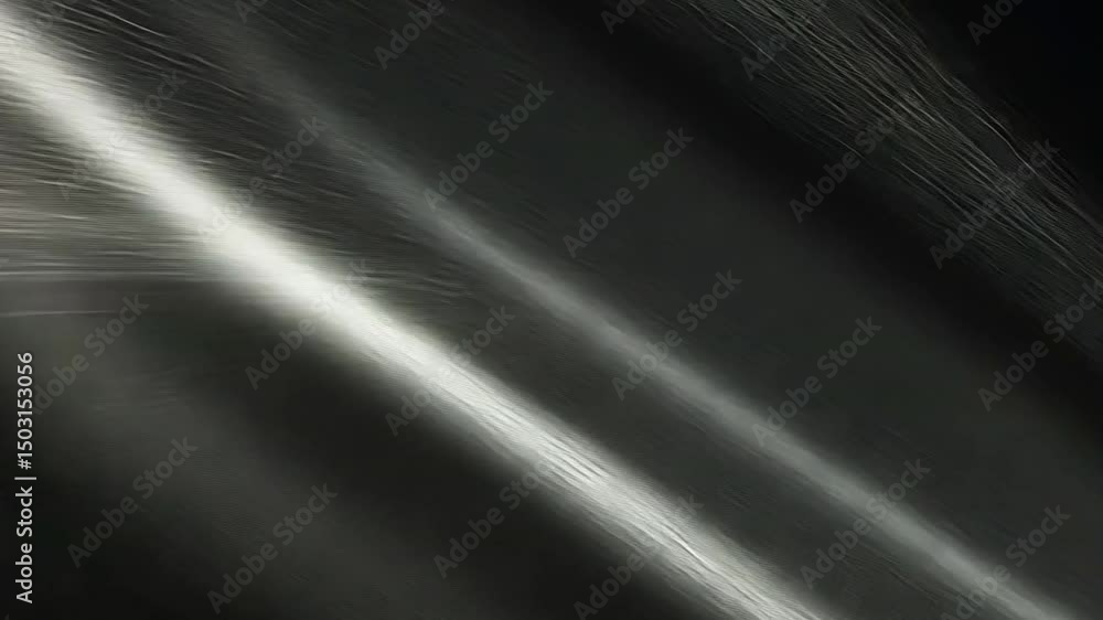 Poster abstract dynamic light streaks and flowing lines against dark background create sense of movement an