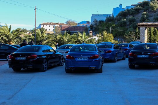 Many BMW M5 and X6 in Malaga - Spain - November 17, 2011