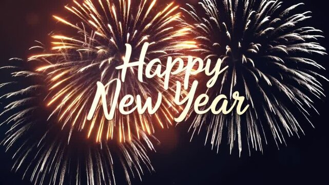 Celebrating the New Year with Dazzling Fireworks