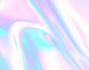 Iridescent Fluid Swirl: Mesmerizing iridescent swirls of pastel pink, blue, and white create a dreamy, ethereal effect, evoking a sense of calm and wonder.