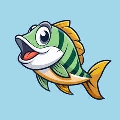 vector illustration of fish