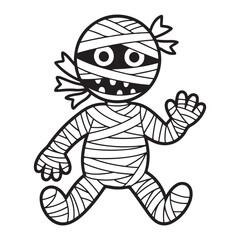 Sweet Halloween Coloring Pages for Adults