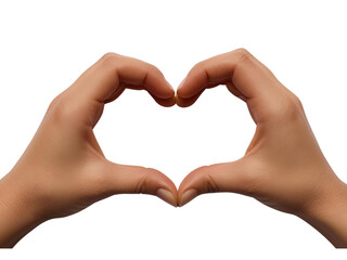 hands making a heart shape