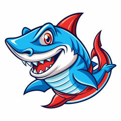 cartoon shark cartoon