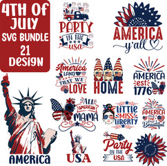 4th of july svg bundle