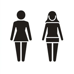 Dualistic female representation conveys concepts of gender identity and societal roles