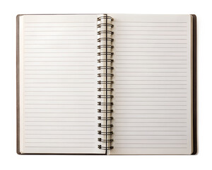 notebook  isolated on white background. PNG Transparent file type with high definition quality And vibrant color grading Available.