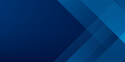 Obraz premium modern blue abstract background with elegant bright diagonal lines