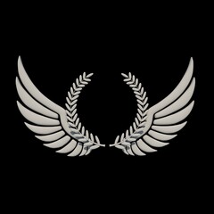 Wings Metal Logo