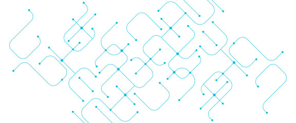 Vector abstract geometric technology background 