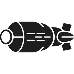 Military Torpedo Weapon Icon