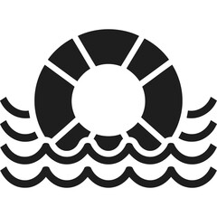 Life Ring Water Icon