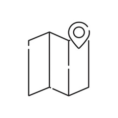 Summer set of web icons in line style. Summer vacation icons for web and mobile app. Travel, beach, tourism, summer holidays, hotel, relax, beach, luggage, passport, sunglasses. Line vector illustrati