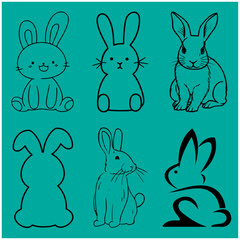 Rabbit vector set new 5