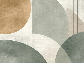 Minimalist abstract geometric wallpaper