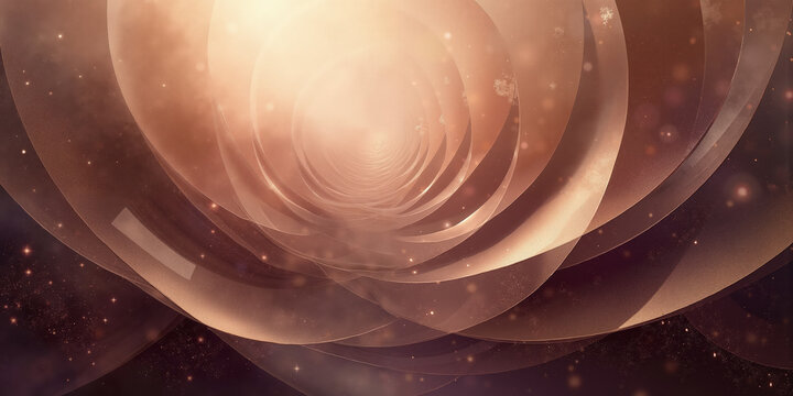 Luxe Mocha Twilight A sophisticated, abstract background radiates an aura of refined elegance and contemporary luxury through an artful blend