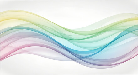 abstract colorful wave background