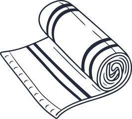 Pencil drawing sketch vector illustration icon of a drawing tool with paper and hand for art and design