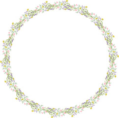 coquette cute small Pink Flower Frame