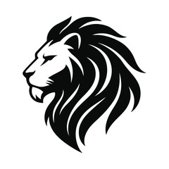 lion head vector