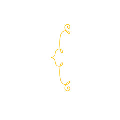 Golden Curly Bracket