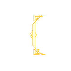 Golden Curly Bracket