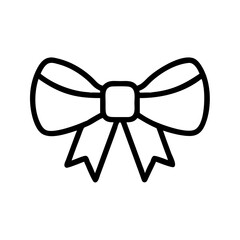 bow isolated on white