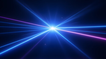 abstract blue background with rays