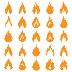 fire icons set , fire icons 