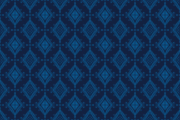 Seamless pattern with abstract vector