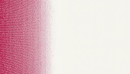 ethereal light style with seamless halftone dots pattern on the left, subject on the right with copy space.