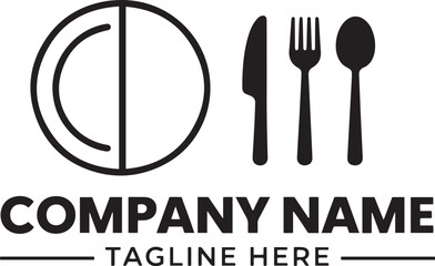 Plate Logo for Elegant Dining Brands.