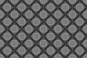 Seamless pattern with abstract vector