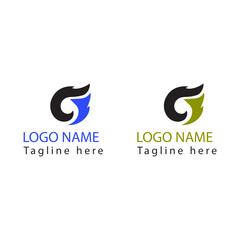 company logo design . letter g vector logo design.