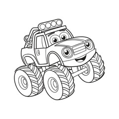  Fun Vehicle Coloring Pages Collection for Kids