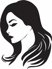 ilhouette closeup portrait of...