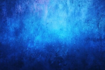 Obraz premium Abstract Blue Background with Grunge Effect Textured Surface Pattern