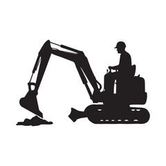 Professional construction workers silhouette design, Professional Silhouette Construction Workers, Construction workers vector silhouettes,