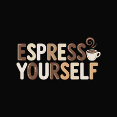 Espress Yourself A CoffeeInspired Typography
