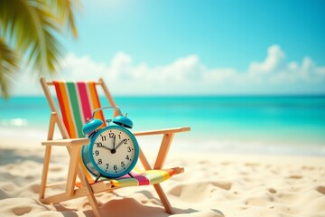 Sun-Kissed Serenity: A Playful Snapshot of Summer's Last Escape