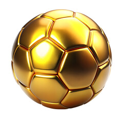 Gold Soccer Ball: Luxury Sports