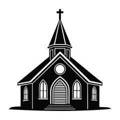 Santa Hat Illustration in Single Line Minimal Style