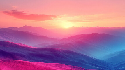 Pastel toned aerial view of layered farmland at sunrise, showcasing soft hues and gentle light over patchwork fields with serene rural beauty and natural patterns.

