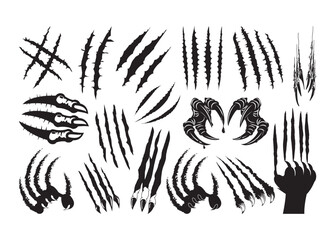 Scratches vector, Scratches clipart, Scratches silhouette