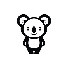 cute koala animal mascot character cartoon vector .eps